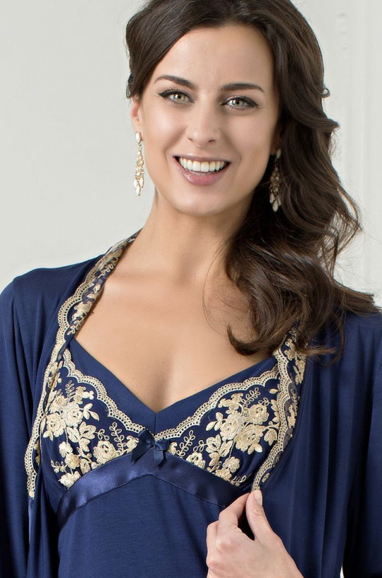 6283 Халат женский "Bogemia"