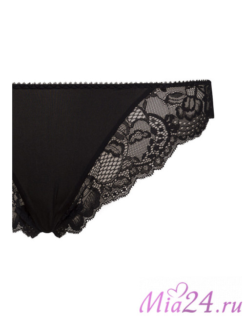 Трусы бразилиана Sielei "Pure Love" 1977 черный  