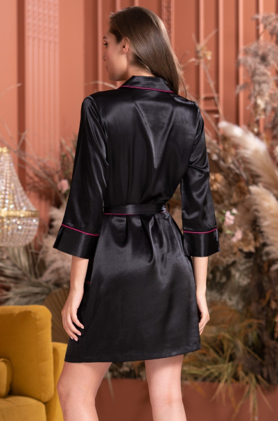 Халат женский на пуговицах Mia-Amore "Jungle" 7067