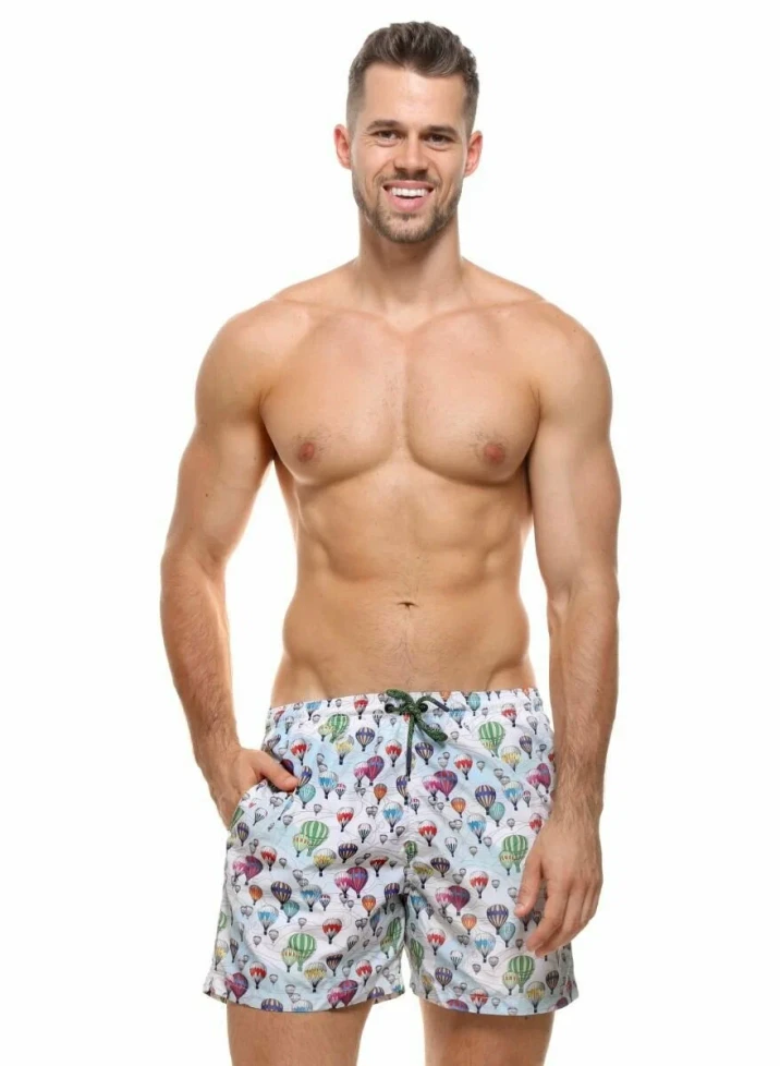 Плавки мужские B645JI Jolidon 25 шорты белый/воздушный шар
