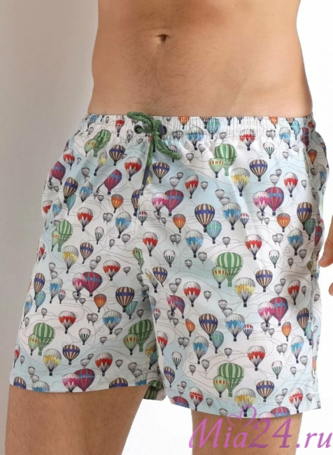 Плавки мужские B645JI Jolidon 25 шорты белый/воздушный шар