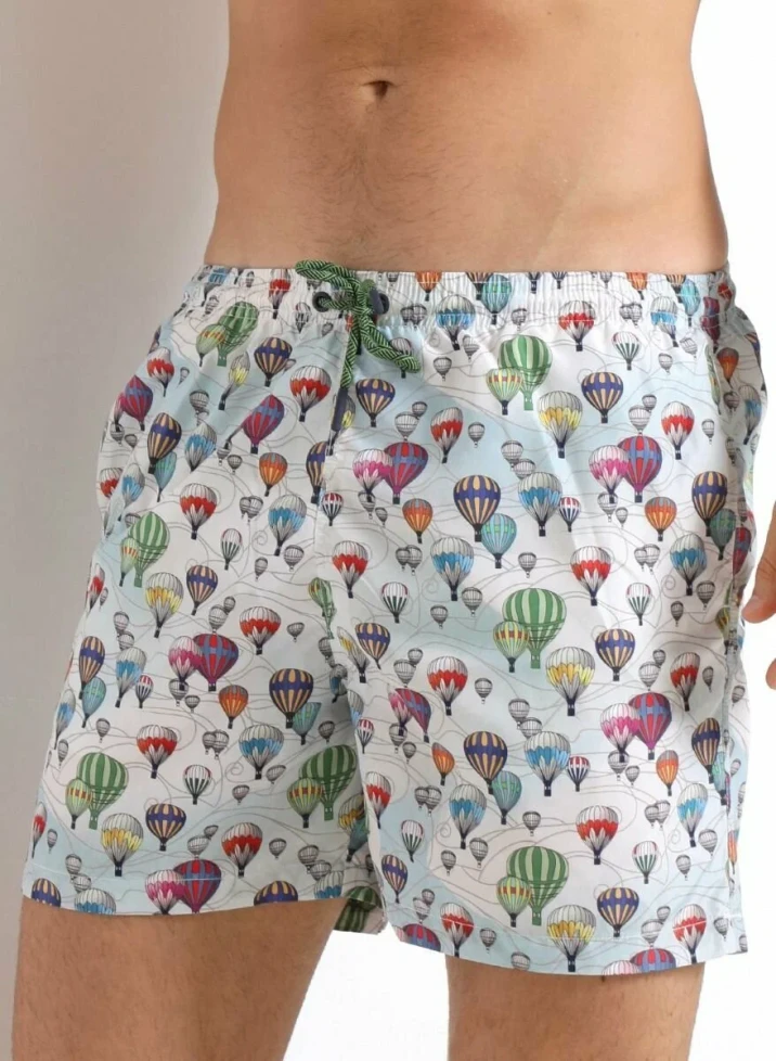 Плавки мужские B645JI Jolidon 25 шорты белый/воздушный шар