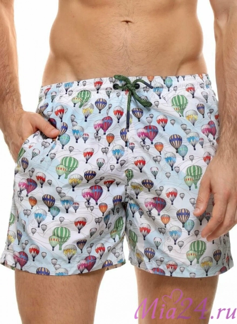 Плавки мужские B645JI Jolidon 25 шорты белый/воздушный шар