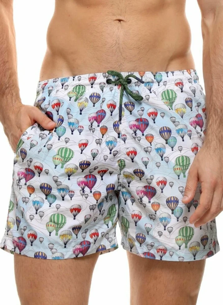 Плавки мужские B645JI Jolidon 25 шорты белый/воздушный шар