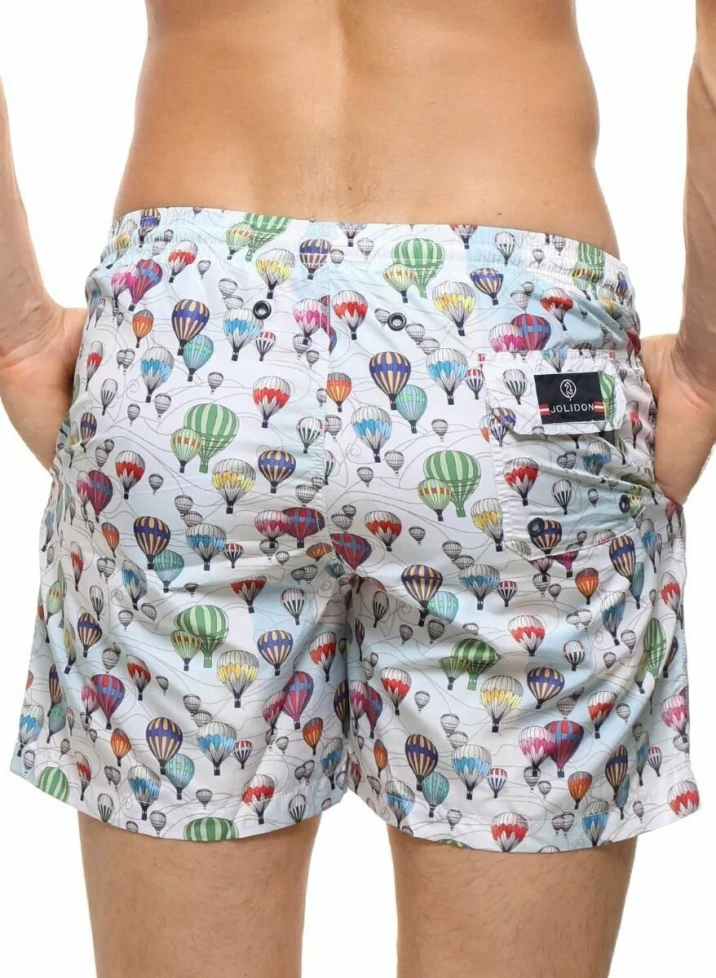 Плавки мужские B645JI Jolidon 25 шорты белый/воздушный шар
