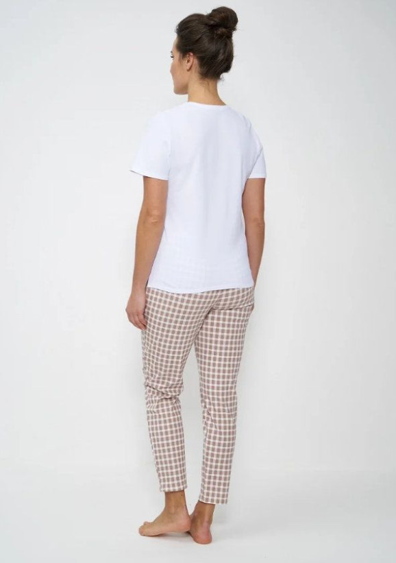 35 Брюки домашние "Cleo" клетка