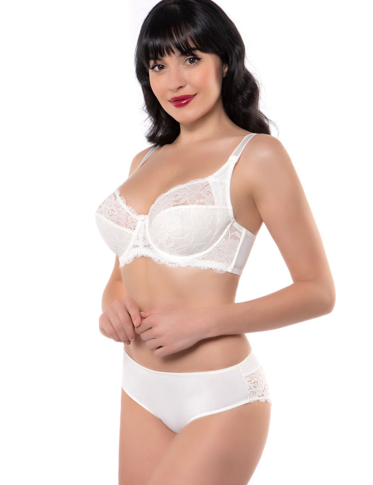 Трусы слип Primaverina PN-2082 серебристый пион