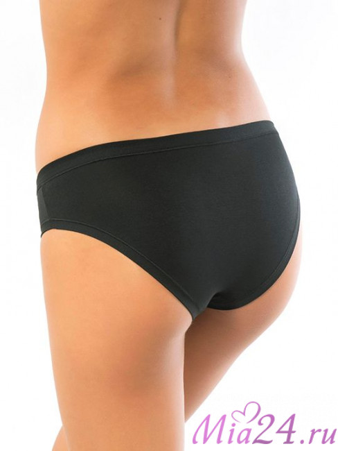 Трусики-слип базовые Sielei "Iosonoio" 5005 черный 