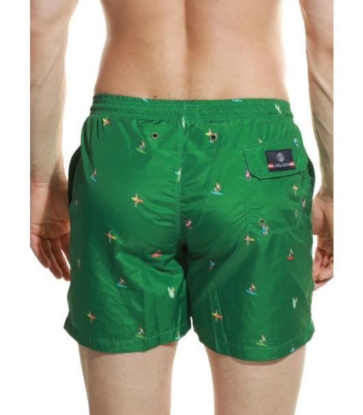 Плавки мужские B645JI Jolidon 25 шорты зеленый/серфинг