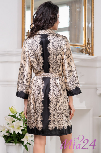 Халат на пуговицах шелковый Mia-Amore "Penelopa" 3697 Халат на пуговицах шелковый Mia-Amore "Penelopa" 3697