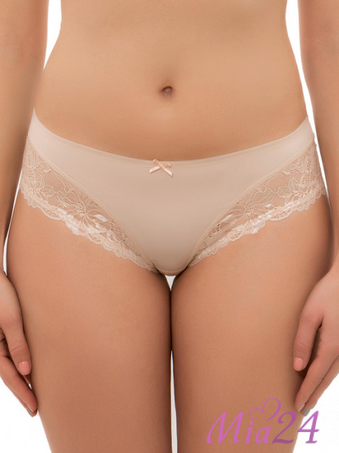 Трусы слип Primaverina PN-2131 серебристый пион