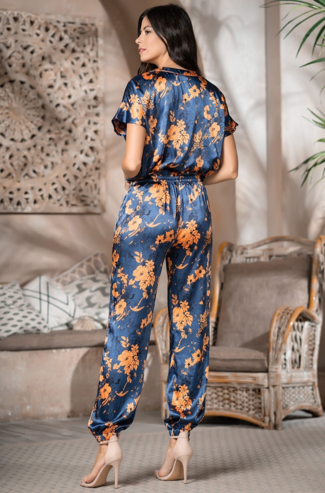 Комплект домашний женский шелковый Mia-Amore "Qiara" 3825