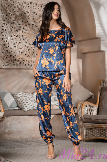 Комплект домашний женский шелковый Mia-Amore "Qiara" 3825 Комплект домашний женский шелковый Mia-Amore "Qiara" 3825