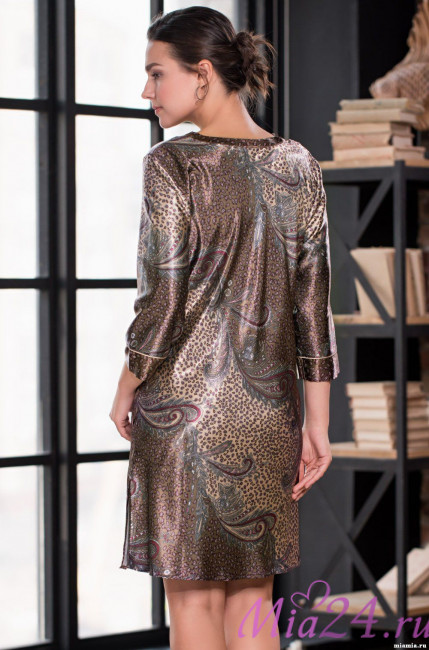 Туника женская шелковая Mia-Amore "Mokka" 3324
