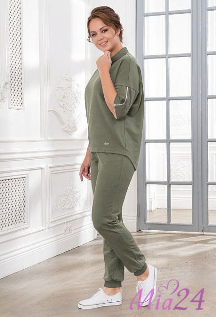 911 Костюм домашний женский "Cleo" хаки