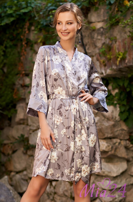 Халат шелковый Mia Amore "Gracia" 3583 Халат шелковый Mia Amore "Gracia" 3583