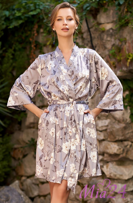 Халат шелковый Mia Amore "Gracia" 3583 Халат шелковый Mia Amore "Gracia" 3583