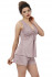 Пижама из бамбука+вискоза с шортами Reina 215 лавандовый