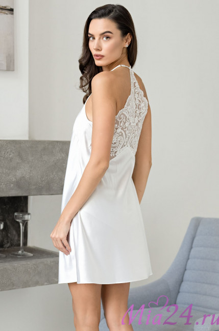 Сорочка шелковая Mia-Amore "Marjory" 3960 белый Сорочка шелковая Mia-Amore "Marjory" 3960 белый