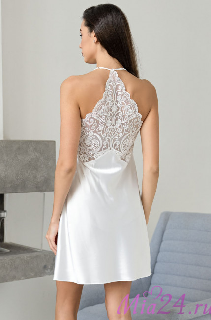 Сорочка шелковая Mia-Amore "Marjory" 3960 белый Сорочка шелковая Mia-Amore "Marjory" 3960 белый