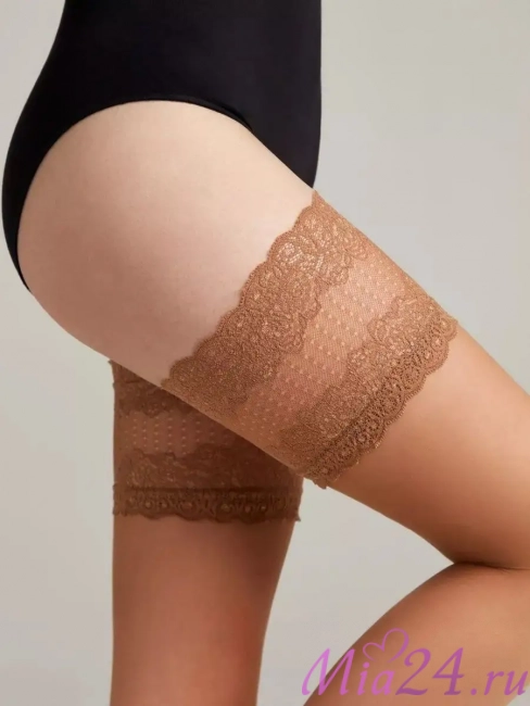 Чулки фантазийные женские Conte Fantasy Flame 20 den bronze Чулки фантазийные женские Conte Fantasy Flame 20 den bronze