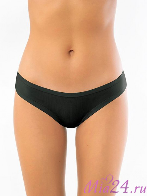 Трусики-слип базовые Sielei "Iosonoio" 5013 черный 