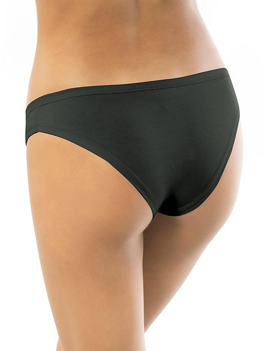 Трусики-слип базовые Sielei "Iosonoio" 5013 черный 