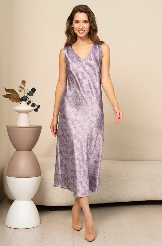 Сорочка шелковая женская длинная Mia-Amore "Esenia" 4351