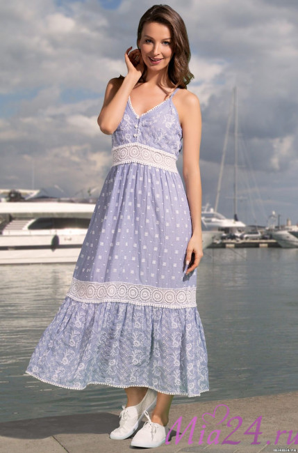 Сарафан женский из хлопка Mia-Amore "Dominicana" 6903 Сарафан женский из хлопка Mia-Amore "Dominicana" 6903