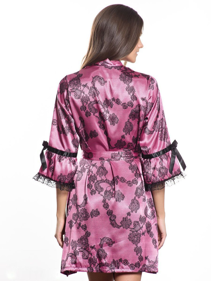 Халат женский Mia-Mia "Francesca" 7673 розовый