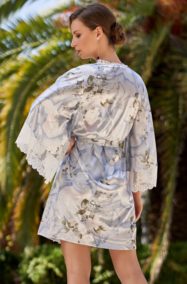 Халат домашний шелковый Mia-Amore "Novella" 3603