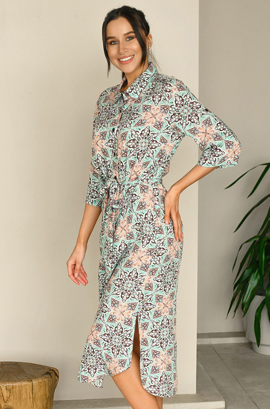 Туника длинная из вискозы Mia-Mia "Simona" 16537