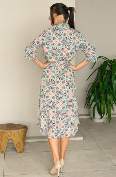 Туника длинная из вискозы Mia-Mia "Simona" 16537