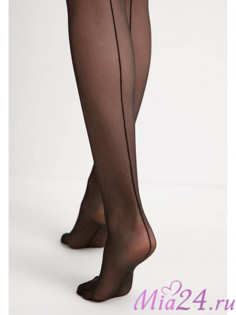 Чулки фантазийные женские Conte Fantasy Sense 20 den черный (nero) Чулки фантазийные женские Conte Fantasy Sense 20 den черный (nero)