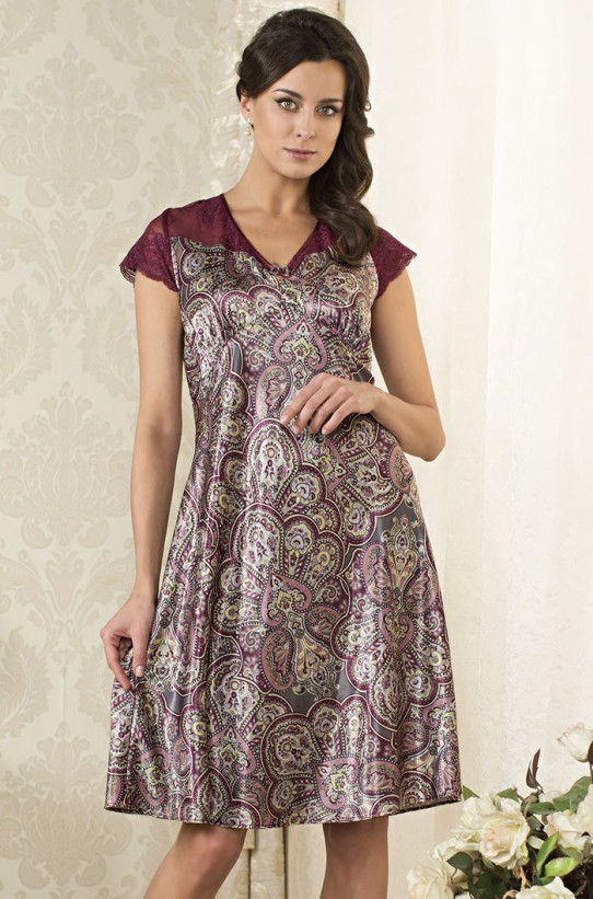 Сорочка женская с коротким рукавом Mia-Sofia "Adel" 9405