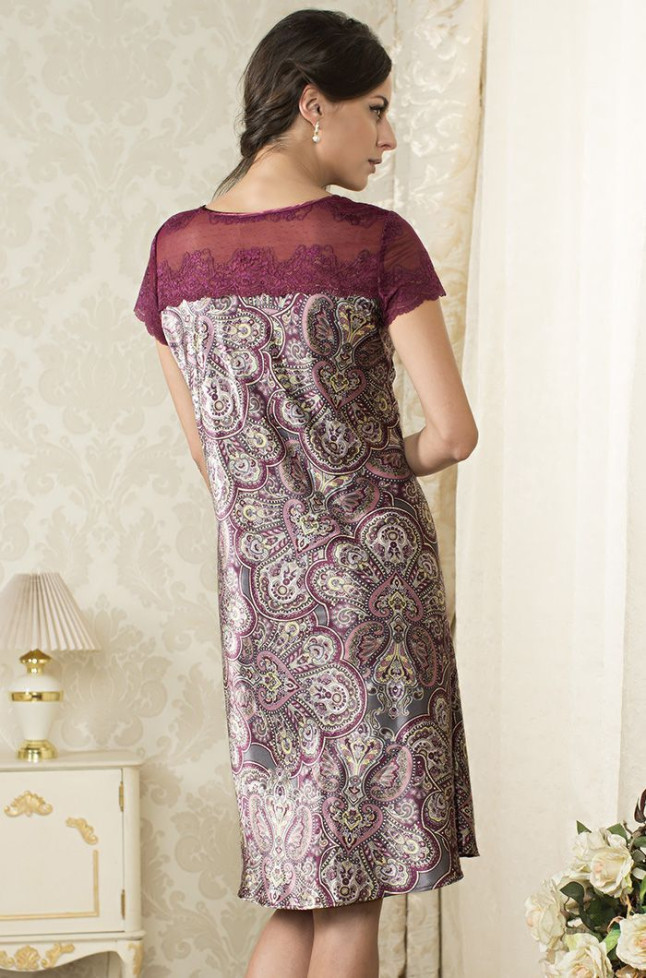 Сорочка женская с коротким рукавом Mia-Sofia "Adel" 9405