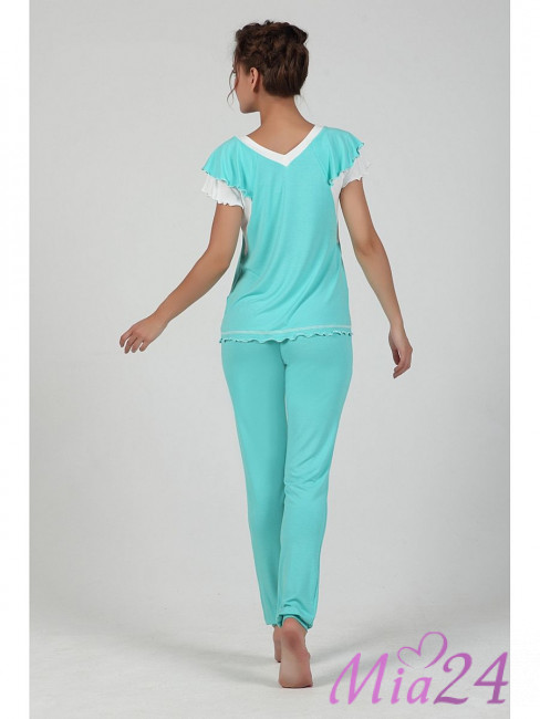 1501 Пижама женская Angelo ментоловый 1501 Пижама женская Angelo ментоловый