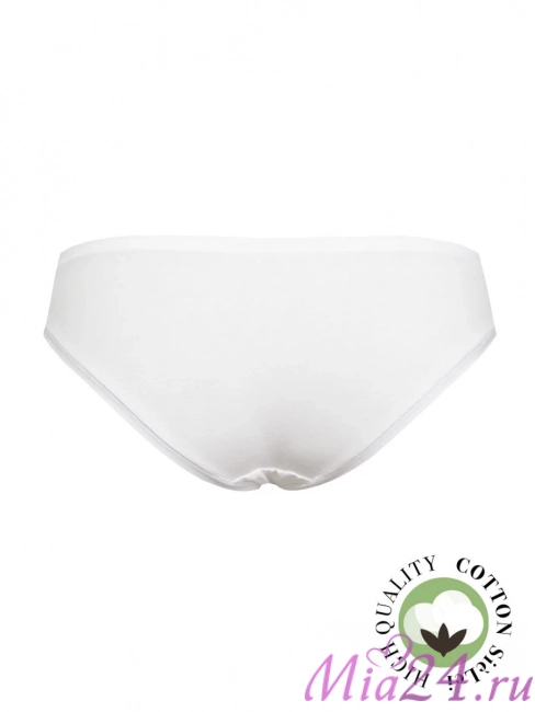 Трусики-слип базовые Sielei "Natural Cotton" 1445 белый