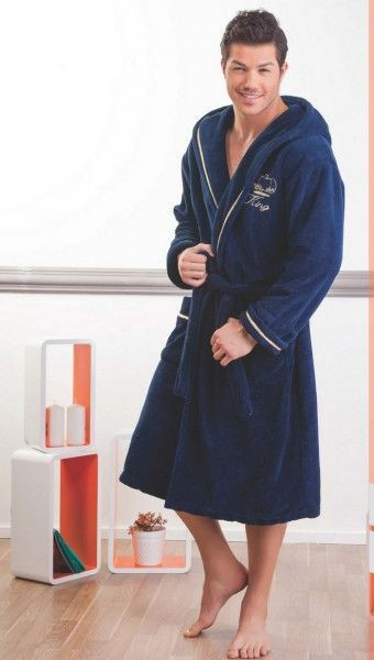 8070 Халат мужской теплый