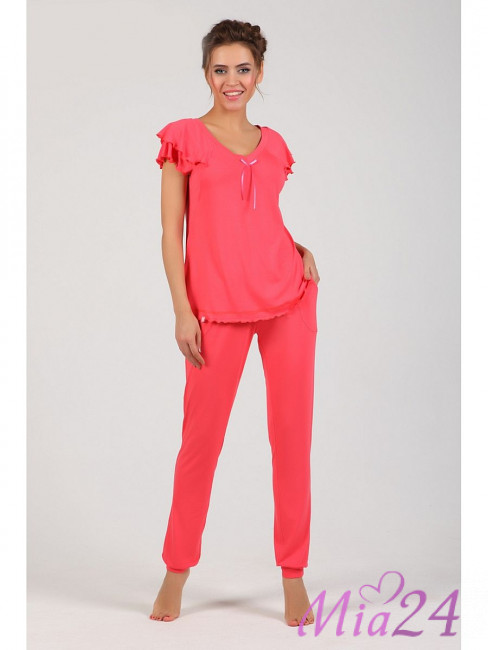 1501 Пижама женская Angelo коралловый 1501 Пижама женская Angelo коралловый