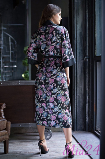 Халат длинный женский Mia-Mia "Sharlotta" 17419