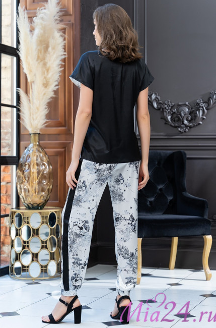 Комплект домашний с брюками женский  Mia-Amore "Unona" 7236
