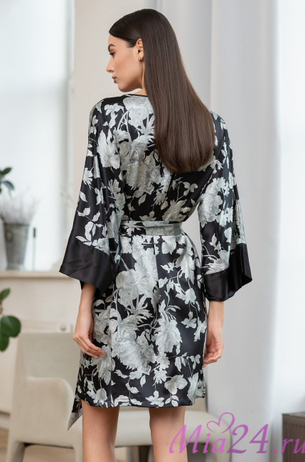 Туника женская шелковая Mia-Amore "Vittoria" 5154 черный Туника женская шелковая Mia-Amore "Vittoria" 5154 черный