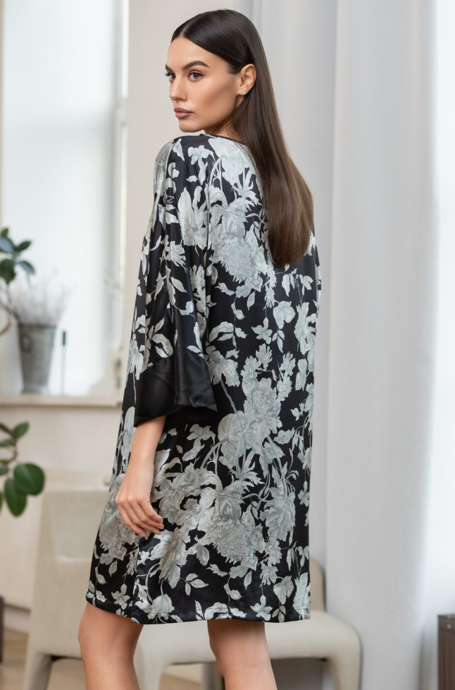 Туника женская шелковая Mia-Amore "Vittoria" 5154 черный