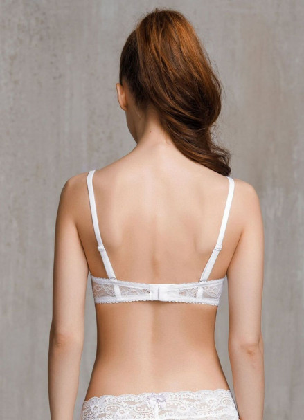 Бюстгальтер балконет "Nina" Amelie  1010 белый