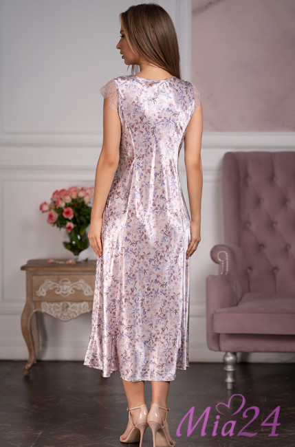 Сорочка длинная шелковая Mia-Amore "Vladlena" 3598