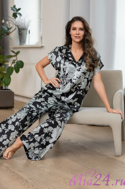 Комплект домашний женский Mia-Amore "Vittoria" 5156 черный