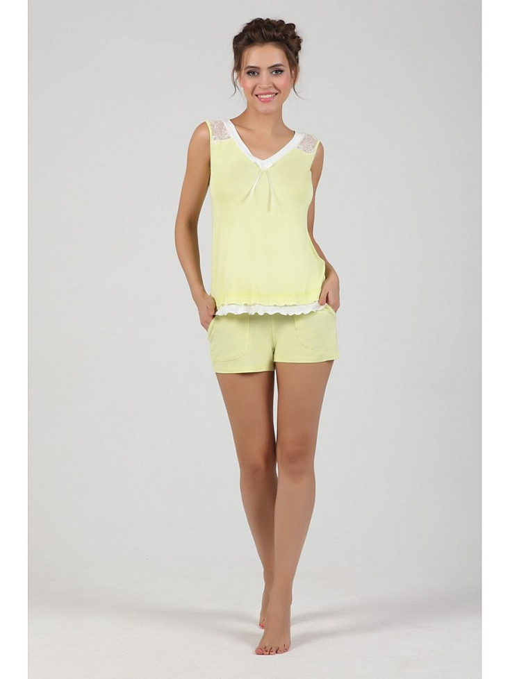 1502 Пижама женская Angelo желтый