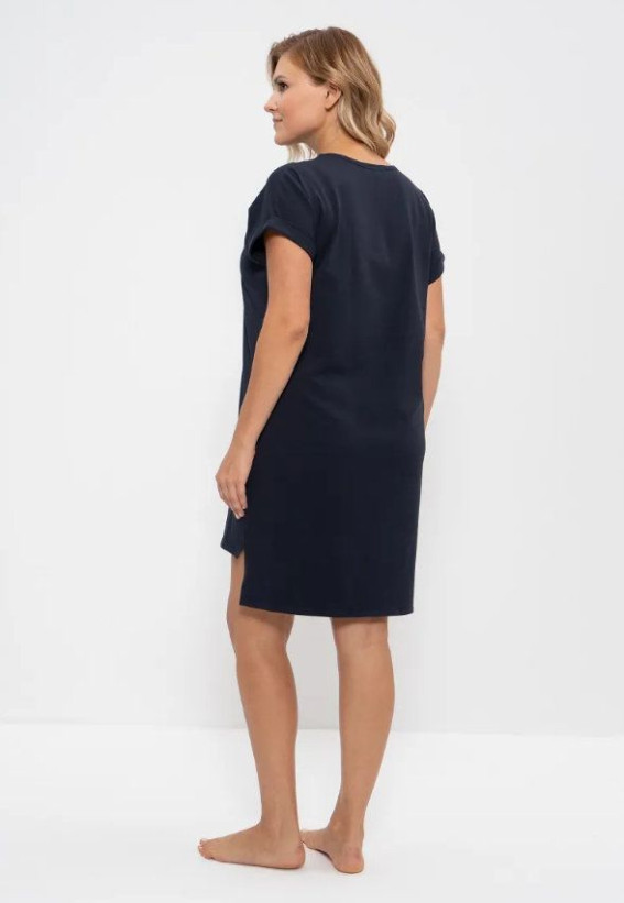 894 Платье домашнее "Cleo" синий