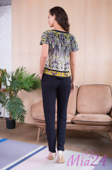 Пижама из вискозы Mia-Mia "Erica" 16352 Пижама из вискозы Mia-Mia "Erica" 16352